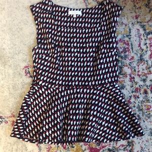 Anthro peplum tank